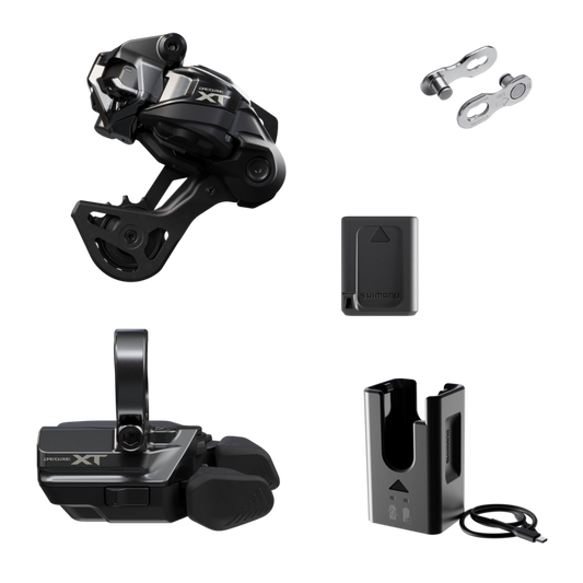 Shimano XT M8250 Di2  Drivetrain Upgrade Kit/Short Cage / Band Clamp Shifter