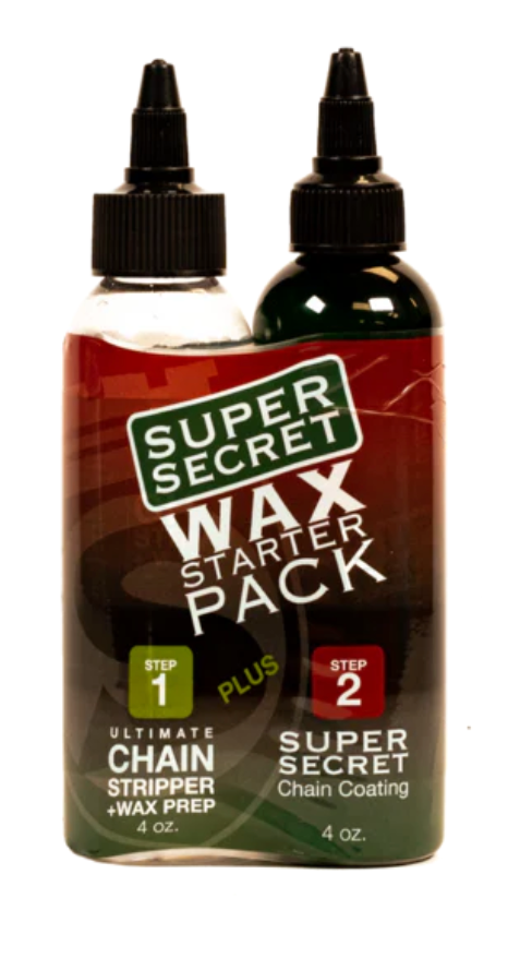 Silca Wax Chain Stripper Wax Prep and Super Secret Wax Lube Bundle 4oz