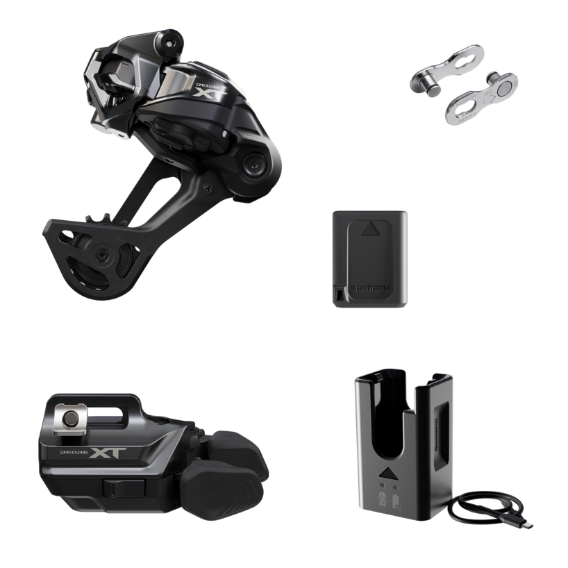 Shimano XT M8250 Di2  Drivetrain Upgrade Kit/Long Cage / I-Spec Shifter