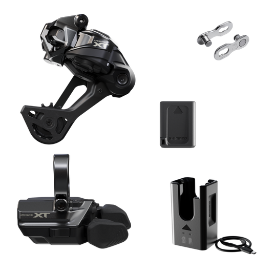 Shimano XT M8250 Di2  Drivetrain Upgrade Kit/Long Cage / Band Clamp Shifter