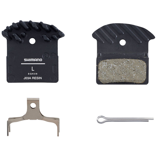 J05A-RF RESIN PAD & SPRING WITH FIN
