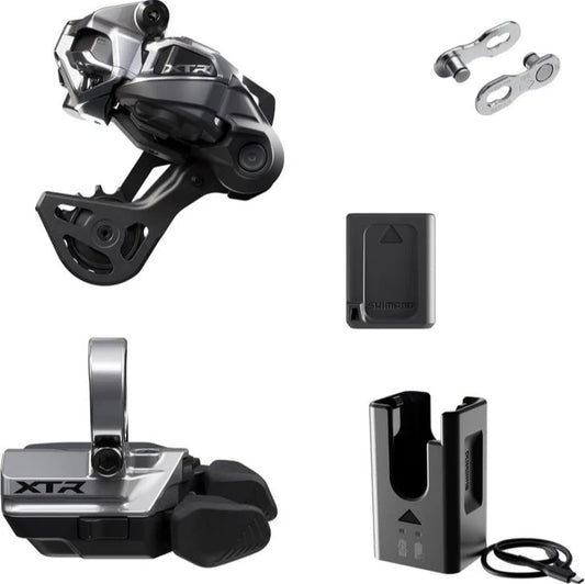 Shimano XTR M9250 Di2 Drivetrain Upgrade Kit/Short Cage / Band Clamp Shifter