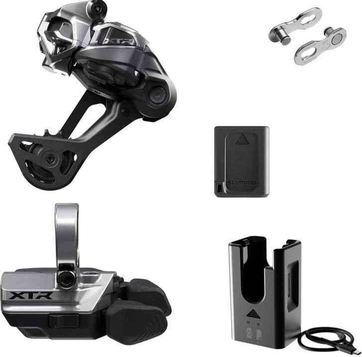 Shimano XTR M9250 Di2 Drivetrain Upgrade Kit/Long Cage / Band Clamp Shifter