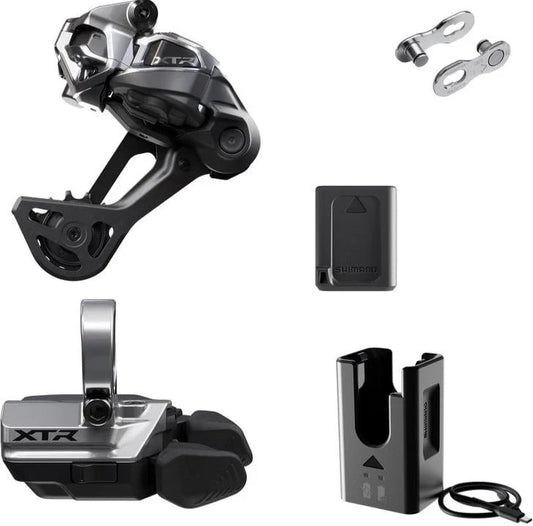 Shimano XTR M9250 Di2 Drivetrain Upgrade Kit/Long Cage / Band Clamp Shifter