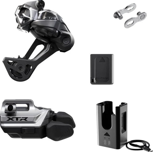 Shimano XTR M9250 Di2 Drivetrain Upgrade Kit/Long Cage / I-Spec Shifter