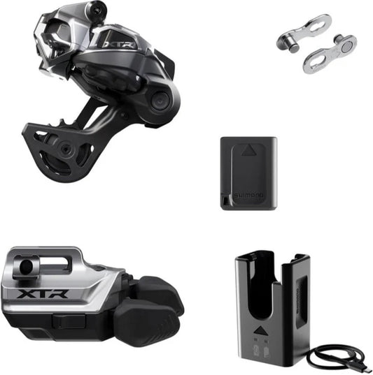 Shimano XTR M9250 Di2 Drivetrain Upgrade Kit/Short Cage / I-Spec Shifter
