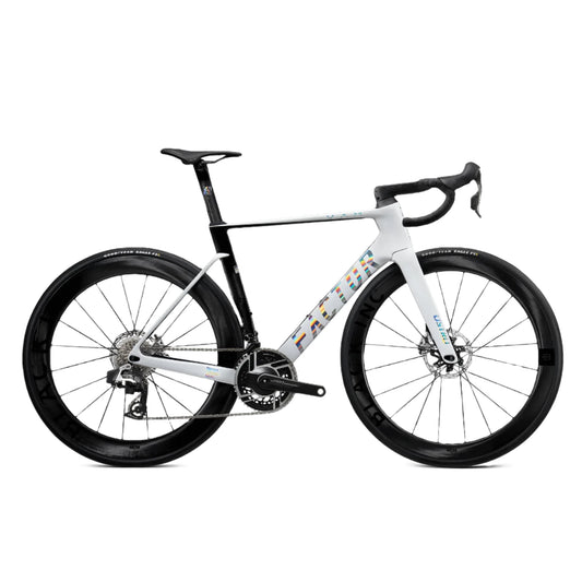 OSTRO VAM - SRAM Red w/ Power Meter White Chrome