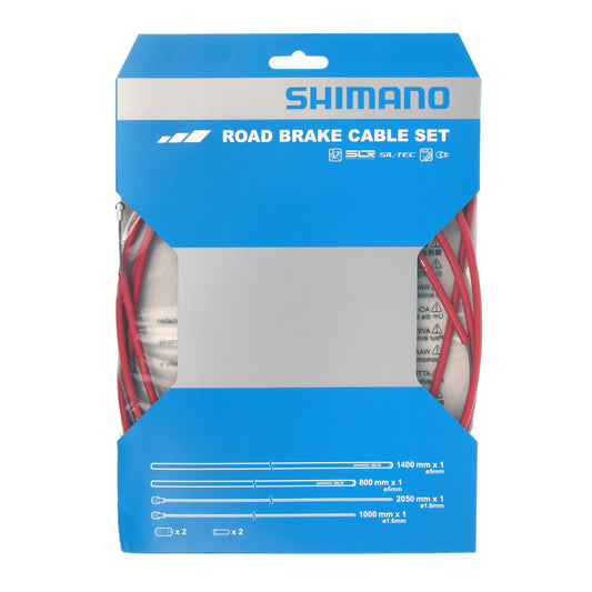 ROAD PTFE BRAKE CABLE SET - BLACK
