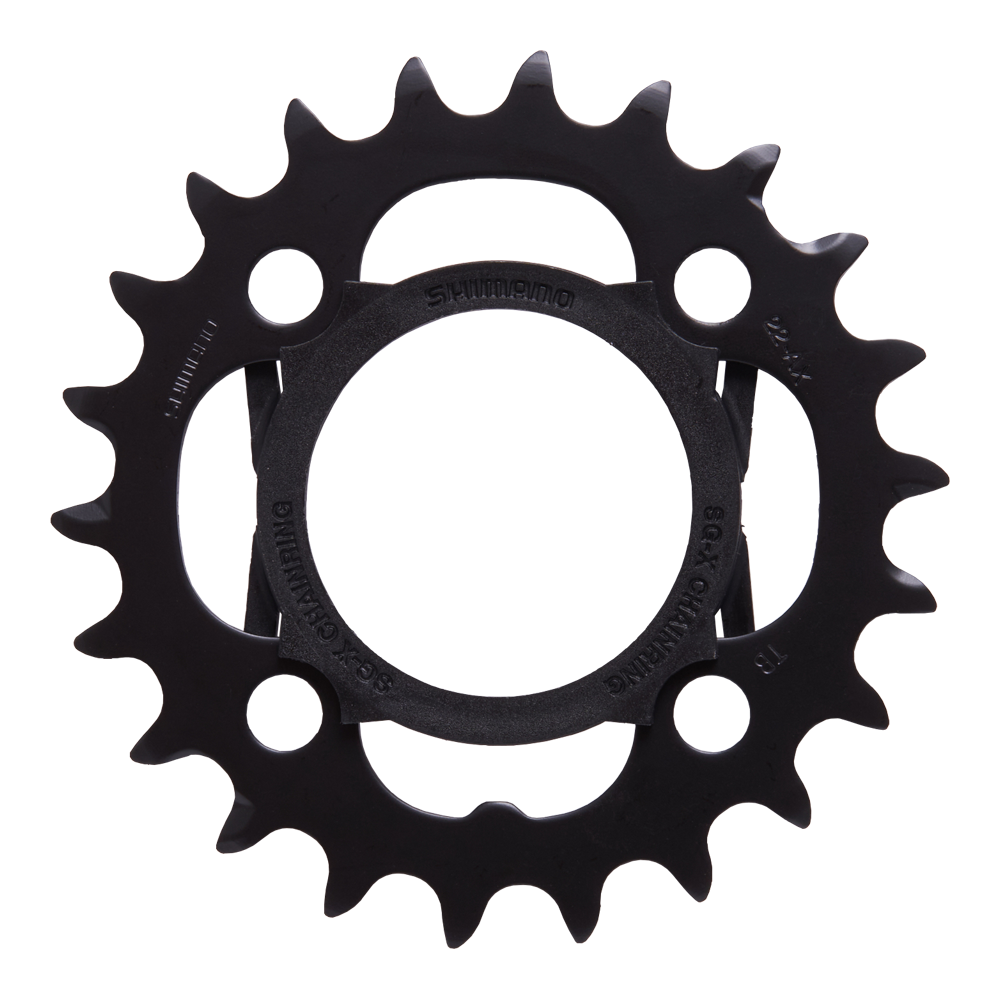 FC-M4000 CHAINRING 22T & CHAIN PROTECTOR
