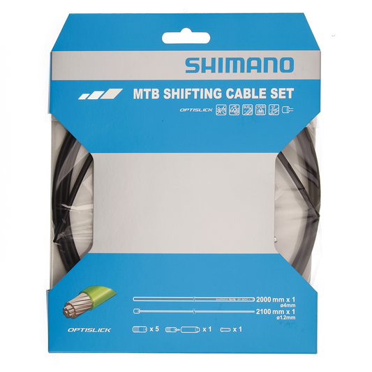 OT-SP41 MTB OPTISLICK SHIFT CABLE SET FOR REAR DERAILLEUR ONLY- BLACK